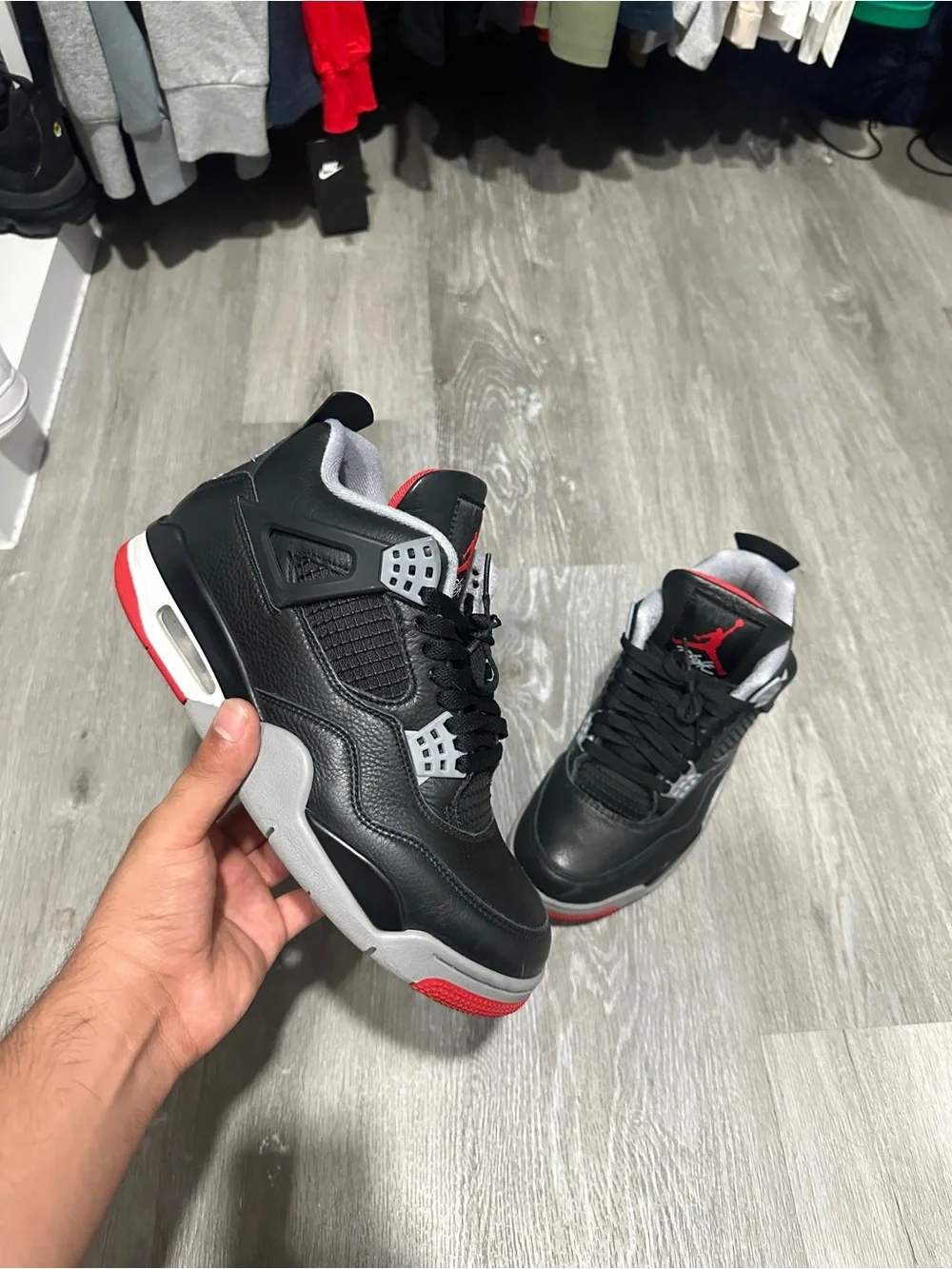Jordan 4 Bred Reimagined Size 8